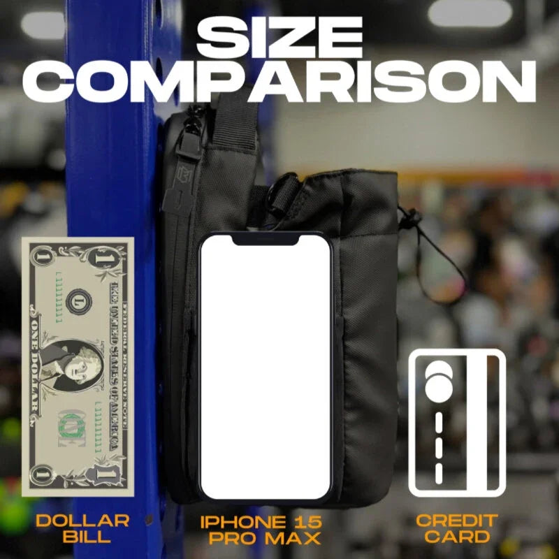 2025 Magnetic Water Bottle Pouch for Gym and Outdoor Sports with Strong Magnet Attachment