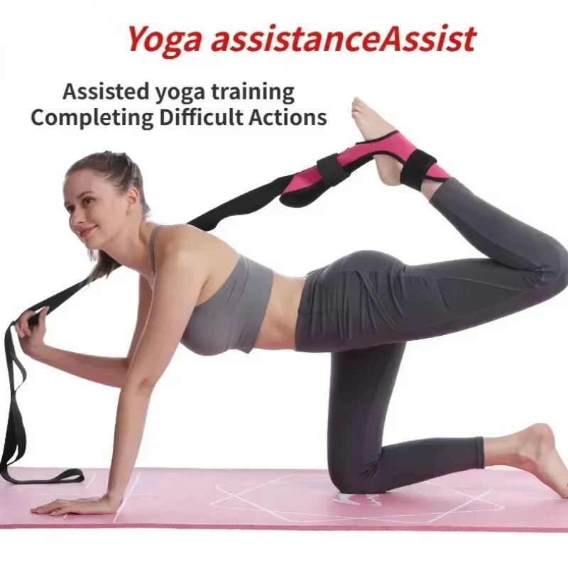 Yoga Flexibility Stretching Band for Rehabilitation and Foot Care in Plantar Fasciitis Treatment