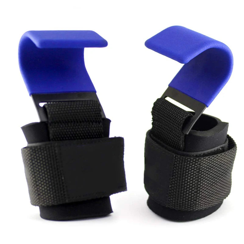 Professional Weight Lifting Hook Grips with Wrist Wraps for Enhanced Gym Performance and Power Lifting Support