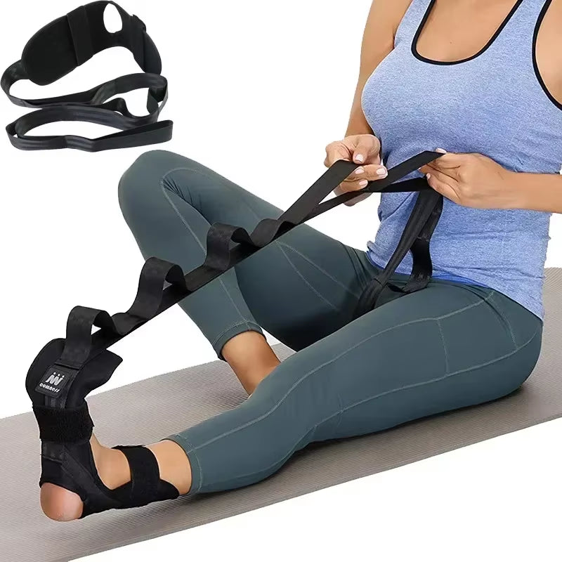 Yoga Flexibility Stretching Band for Rehabilitation and Foot Care in Plantar Fasciitis Treatment